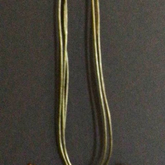 Handmade OOAK Bead Embroidered Necklace - Picture 4 of 4